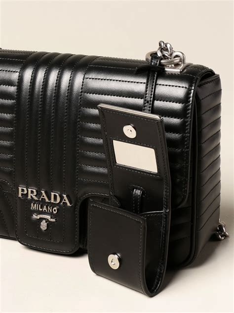 borsa prada diagramme in pelle|borse Prada.